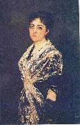 Juan Luna A portrait of the young Marchioness of Monte Olivar Spain oil painting artist